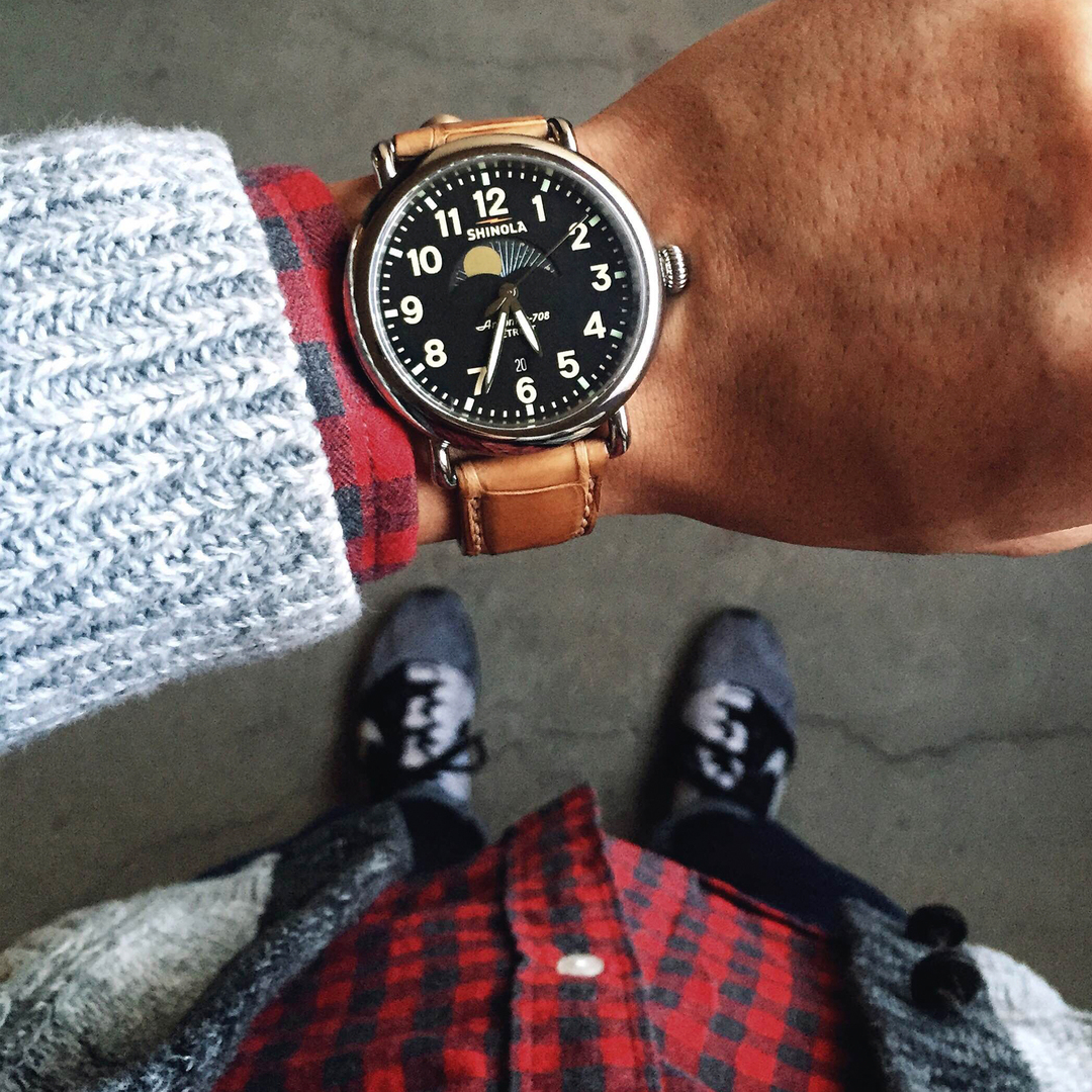 THE RUNWELL MOON PHASE 47mm